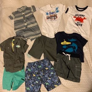 Toddler Boy Summer Clothes bundle-All NEW!